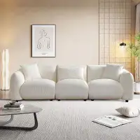 Brayden Studio Dalajah 102.4'' Square Arm Sofa