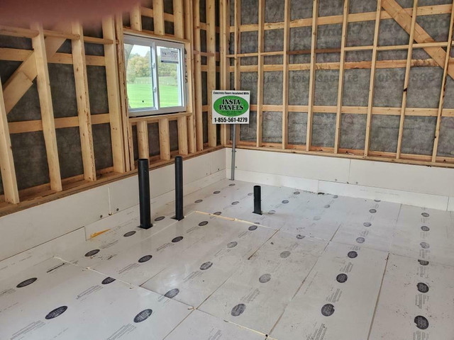 Under Concrete Insulation - Don&#39;t Forget To Insulate the Ground in Outdoor Tools & Storage in Kitchener / Waterloo - Image 2