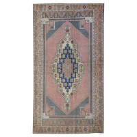Landry & Arcari Rugs and Carpeting Konya One-of-a-Kind 4'8" X 8'7" 1950s Area Rug in Pink