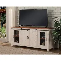 Loon Peak Aust Solid Wood TV Stand for TVs up to 75"