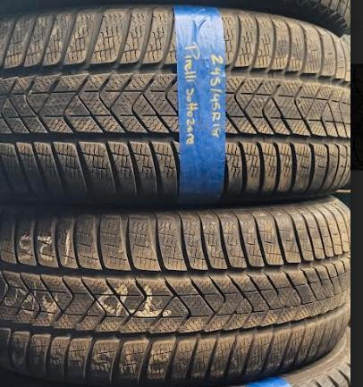 USED PAIR OF WINTER PIRELLI 245/45R18 90% TREAD WITH INSTALL. in Auto Body Parts in City of Toronto - Image 3