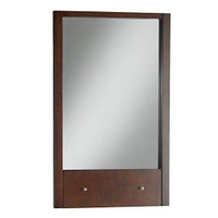 Cascada 22x36 Rectangular Mirror with Drop Down Shelf (7D)(Tobacco)  2 Left in Stock!!  American Standard 9435.101.310