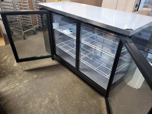 Commercial 60 Wide Double Glass Door Back Bar Cooler in Other Business & Industrial - Image 4