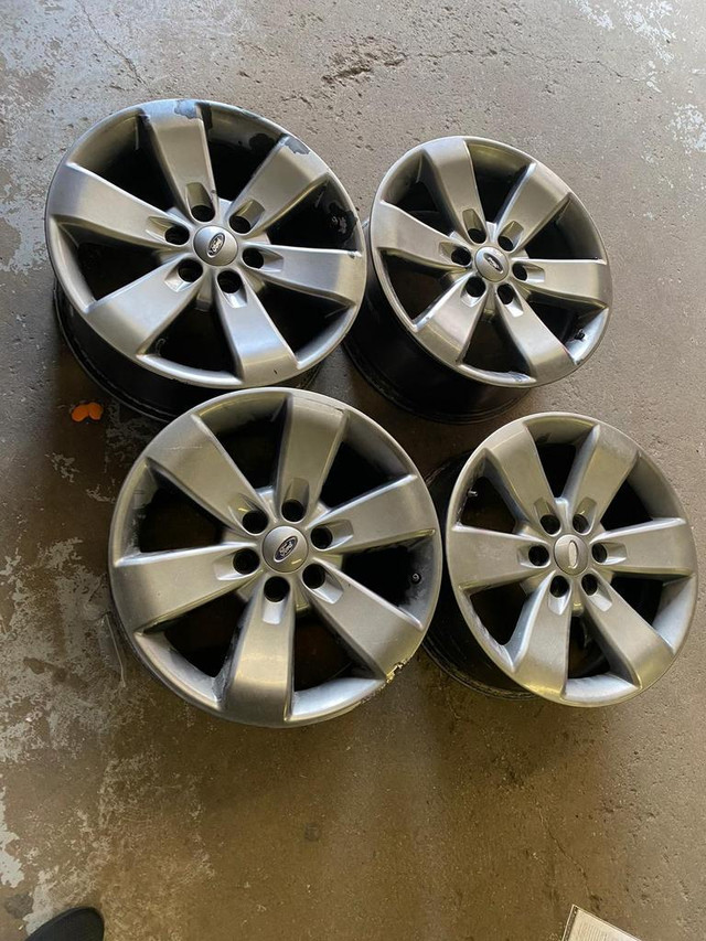 FOUR USED 20 INCH OEM FORD F150 WHEELS 6X135 in Tires & Rims in Toronto (GTA)