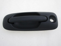 Door Handle Front Outer Driver Side Chrysler Town Country 2001-2007 With Key Hole Textured Black , CH1310123