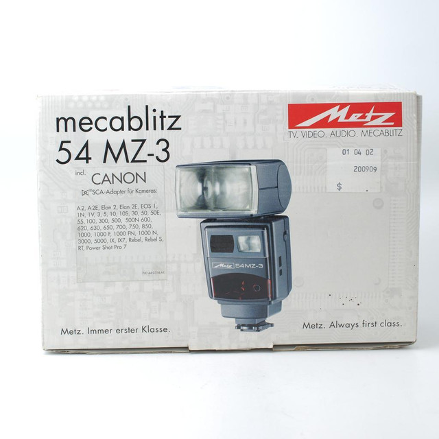 Metz mecablitz 54 MZ-3 (ID - 2078 SB) in Cameras & Camcorders