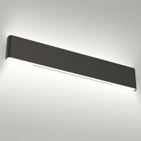 Wrought Studio 32.6 Inch Modern Black Vanity Light Fixtures Led Black Bathroom Wall Light Up And Down Bathroom Lighting