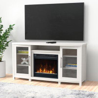 Zipcode Design™ Southington TV Stand for TVs up to 60" with Electric Fireplace Included