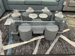 Coffee Table with Stool on Sale !! in Coffee Tables in Chatham-Kent