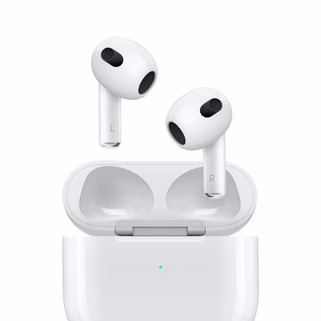 Apple AirPods In-Ear Earphones Bluetooth (3RD GENERATION) MME73AM/A - WE SHIP EVERYWHERE IN CANADA ! - BESTCOST.CA in Headphones