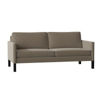 Ebern Designs Soroya 75" Square Arm Sofa with Reversible Cushions