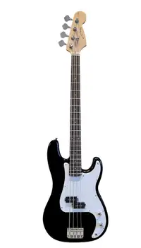 On Sale! Bass Guitar for Beginners Regular Size Black SPS513