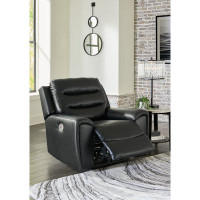 Signature Design by Ashley Warlin 42" Wide Faux Leather Power Lift Assist Zero Gravity Recliner