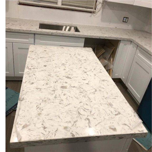 Best Deal of Quartz | Granite | Countertop | Vanity | Kitchen | Fireplace in Cabinets & Countertops in Belleville - Image 3