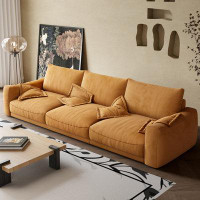 Crafts Design Trade 110.24" DeepYellow 100% Polyester Modular Sofa
