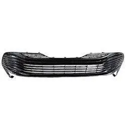 Toyota Camry Lower CAPA Certified Grille Glossy Black Bar Style Without Sensor L/LE - TO1036183C