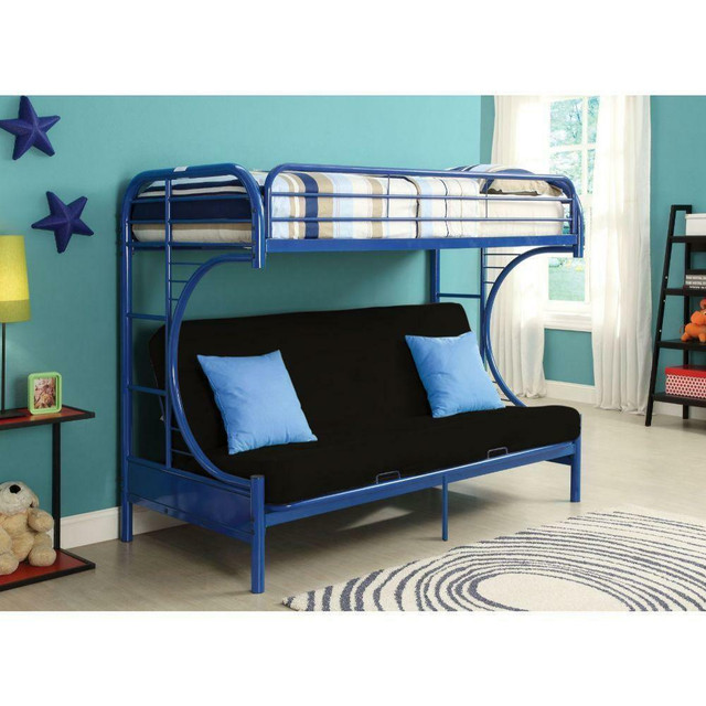 Single/Double ( Futon ) Bunk Beds at an amazing price!!!  ( 8 Colors! ) in Beds & Mattresses - Image 4