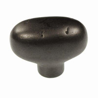 Hickory Hardware Carbonite 1 7/8" Length Oval Knob