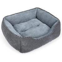 Tucker Murphy Pet™ Dog Bed For Large Medium Small Dogs, Rectangle Washable Sleeping Puppy Bed, Orthopedic Pet Sofa Bed,