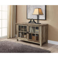 Millwood Pines Oxford Square TV Stand For Tvs Up To 55", Rustic Brown