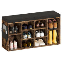Latitude Run® Karola 10 Pair Shoe Storage Bench