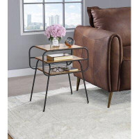 Union Rustic Roemer End Table