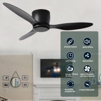 Rubbermaid 42'' Ceiling Fan with LED Lights