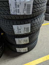 P185/65R14  185/65/14 TOYO EXTENSA A/S ( al season summer tires ) TAG # 17760
