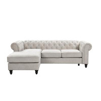 Darby Home Co 99" Chesterfield Sofa