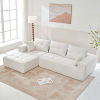 Latitude Run® Beckey 109.58'' Square Arm Sofa
