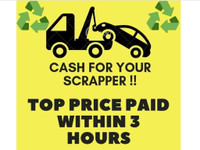 OSHAWA SCRAP CARS /WE PAY THE BEST PRICE $250-$8000 FOR SCRAP CARS &amp; USED UNWANTED CARS SCRAP CAR REMOVAL TOWING FRE