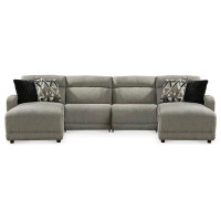 Signature Design by Ashley Colleyville 4-Piece Power Reclining Sectional With Chaise