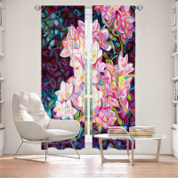 East Urban Home Lined Window Curtains 2-panel Set for Window by Mandy Budan - Cascade