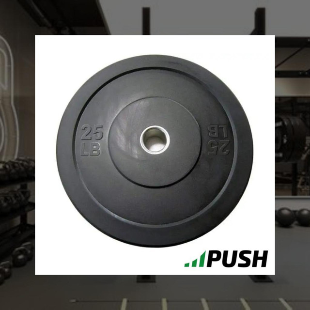 Discounted 230lb HD Bumper Plate Set BRAND NEW in Exercise Equipment in Toronto (GTA) - Image 4
