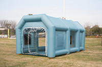NEW 32FT INFLATABLE AUTOBODY SPRAY PAINT BOOTH S1199