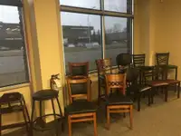 RESTAURANT TABLES &amp; CHAIRS