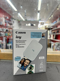 Canon Ivy 2 Mini Photo Printer, Print from Compatible iOS & Android Devices - BNIB @MAAS_COMPUTERS