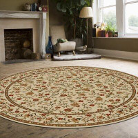 Darby Home Co Ruppert Ivory Area Rug