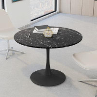 George Oliver Klaes 42.2" Pedestal Coffee Table