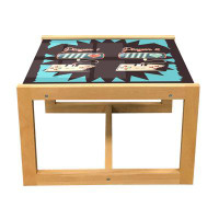 East Urban Home East Urban Home Gaming Coffee Table, Nostalgic Gameboy Multiple Players Old Memories, Acrylic Glass Cent