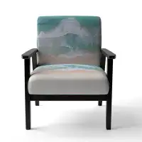 Highland Dunes Analisse - Sea & Shore Upholstered Arm Chair