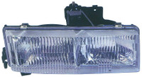 Head Lamp Passenger Side Gmc Savana 1996-2002 Composite High Quality , GM2503176