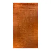 Isabelline Cortney One-of-a-Kind 16'9" x 9'1" New Age Area Rug in Orange