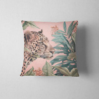 Days End Designs Cleo Jungle Throw Pillow Cover