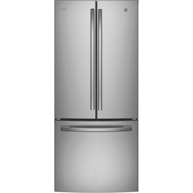 GE PNE21NYRKFS 30  French Door Refrigerator with Water Dispenser 21 Cu. Ft. Capacity  Stainless Steel in Refrigerators in Oakville / Halton Region - Image 2