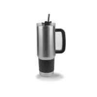 Winston Porter Suzette 40 oz Stainless Vacuum Coffee Mug w/ Handle