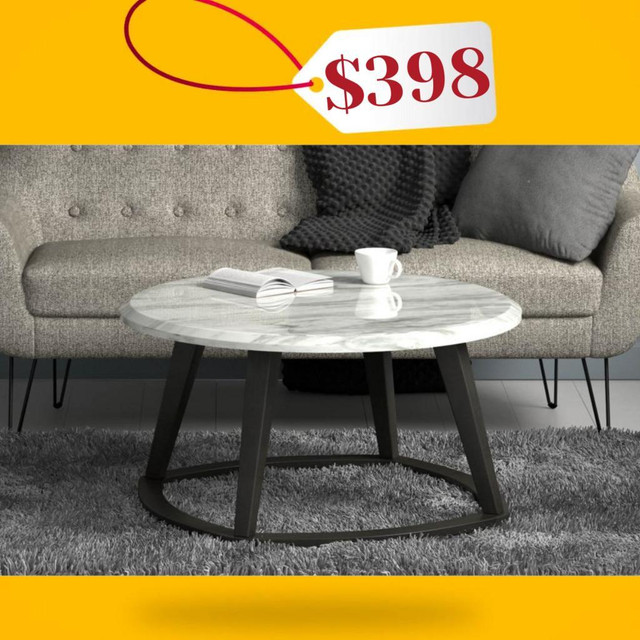 Square Gold Coffee Table on Clearance !! in Coffee Tables in Oshawa / Durham Region - Image 3