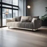 ABPEXI Velvet Square Arm Modular Sofa