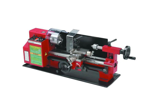 HOC BTM7 7 INCH X 12 INCH PRECISION BENCHTOP MINI LATHE + 90 DAY WARRANTY + FREE SHIPPING in Power Tools