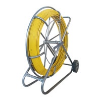 Spring Promotion 10mm Fish Tape Fiberglass Wire Cable Running Rod Duct Rodder Fishtape Puller # 170552